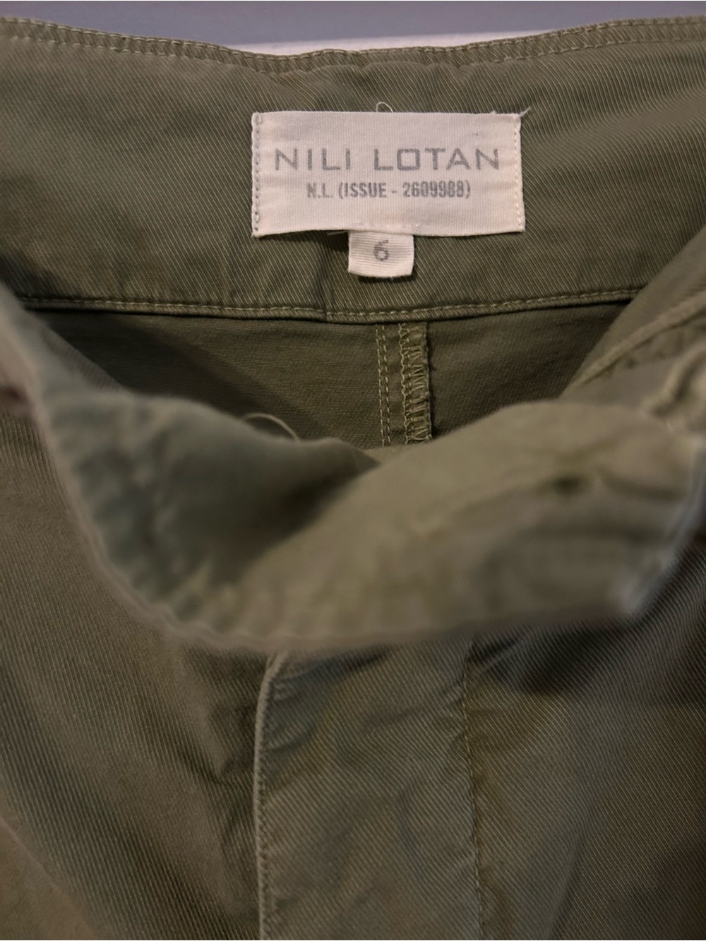 Nili Lotan Wide Leg Pants Size 6 NL Issue 2609988 - Picture 9 of 10